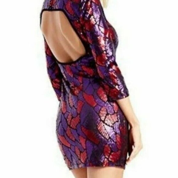 Marciano By Guess Sequin Bodycon Dress - Picture 4 of 4